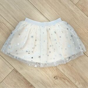 Toddler Girls Foil Star Tutu Skirt - NWT